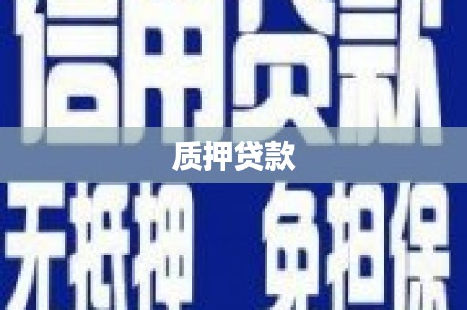 吴起质押贷款