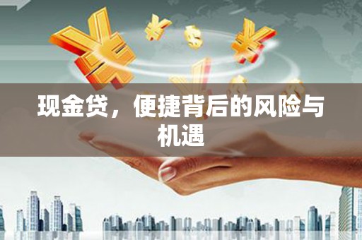 吴起现金贷，便捷背后的风险与机遇