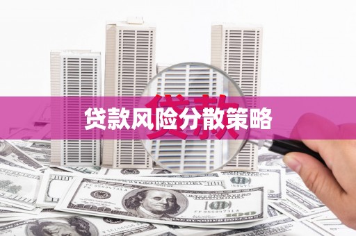 吴起贷款风险分散策略