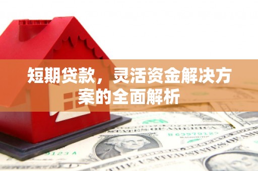 吴起短期贷款，灵活资金解决方案的全面解析