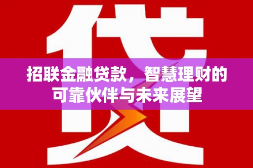 吴起招联金融贷款，智慧理财的可靠伙伴与未来展望