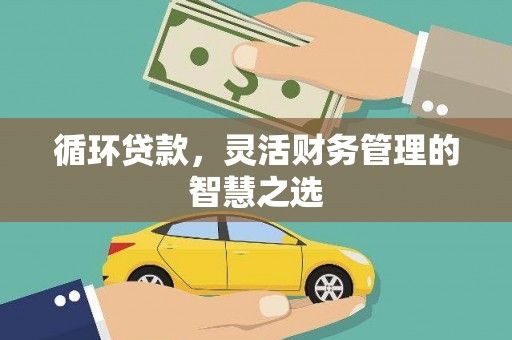 吴起循环贷款，灵活财务管理的智慧之选