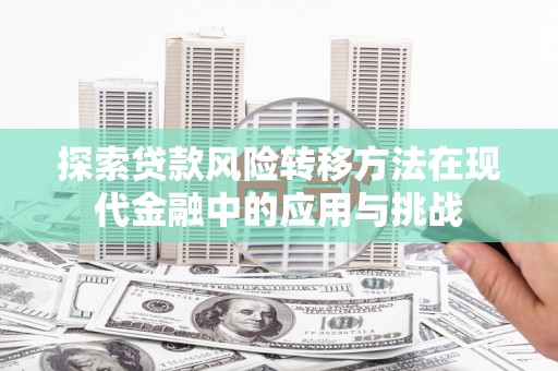 吴起探索贷款风险转移方法在现代金融中的应用与挑战