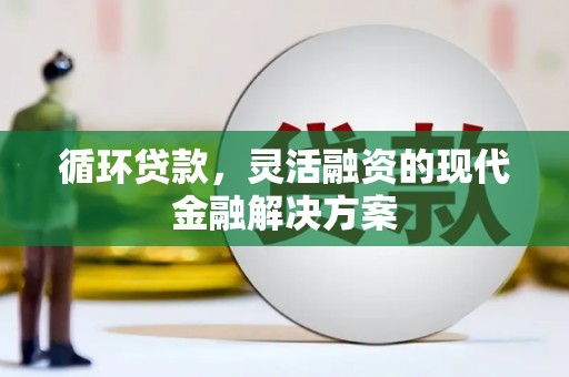 吴起循环贷款，灵活融资的现代金融解决方案