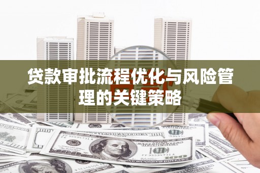 吴起贷款审批流程优化与风险管理的关键策略