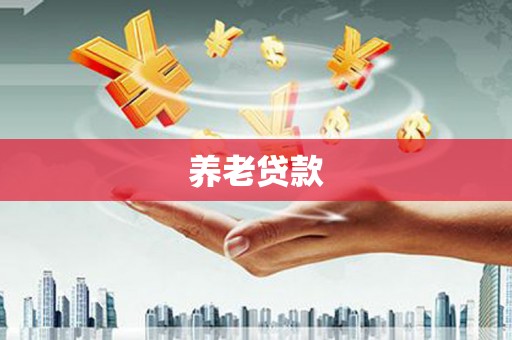 吴起养老贷款