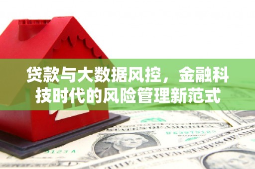 吴起贷款与大数据风控，金融科技时代的风险管理新范式