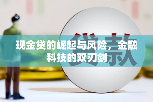 吴起现金贷的崛起与风险，金融科技的双刃剑
