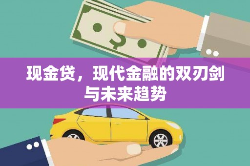 吴起现金贷，现代金融的双刃剑与未来趋势