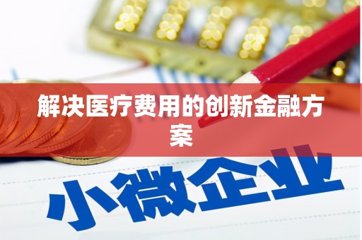 吴起解决医疗费用的创新金融方案