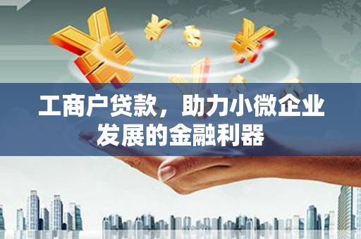 吴起工商户贷款，助力小微企业发展的金融利器