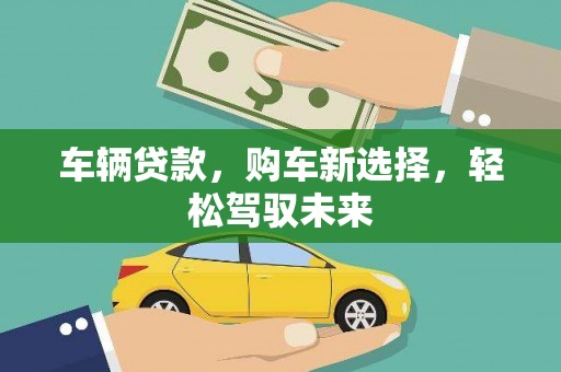 吴起车辆贷款，购车新选择，轻松驾驭未来