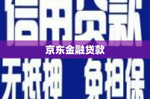 吴起京东金融贷款