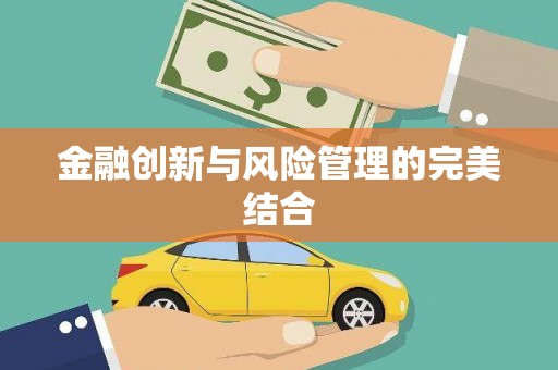 吴起金融创新与风险管理的完美结合
