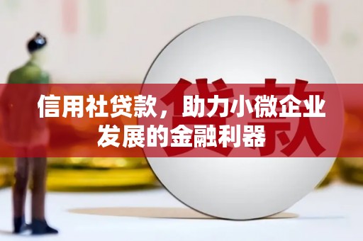 吴起信用社贷款，助力小微企业发展的金融利器