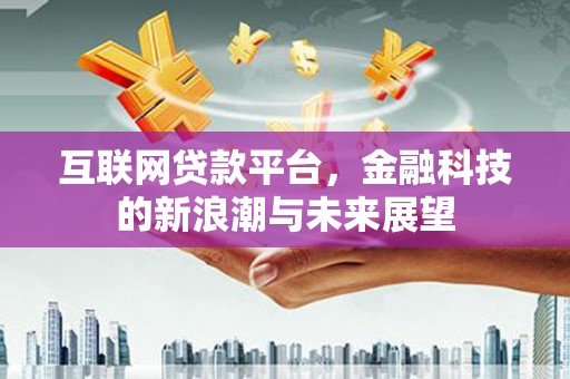 吴起互联网贷款平台，金融科技的新浪潮与未来展望