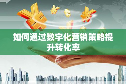 吴起如何通过数字化营销策略提升转化率