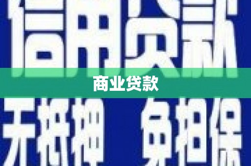 吴起商业贷款