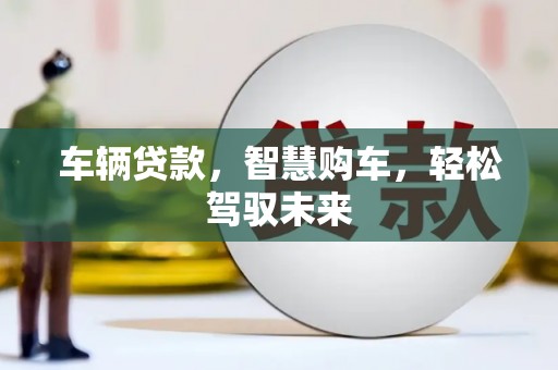 吴起车辆贷款，智慧购车，轻松驾驭未来