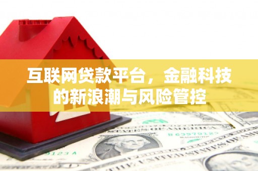 吴起互联网贷款平台，金融科技的新浪潮与风险管控