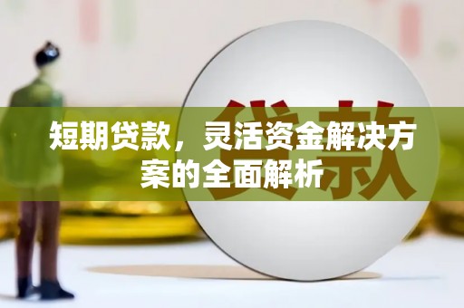 吴起短期贷款，灵活资金解决方案的全面解析