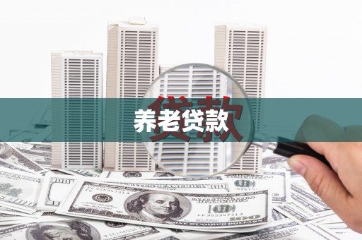 吴起养老贷款
