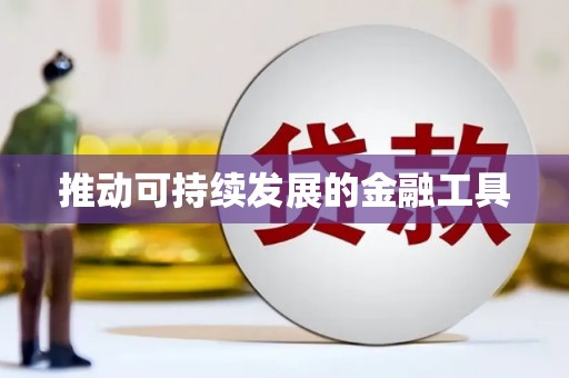 吴起推动可持续发展的金融工具