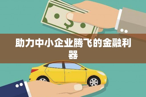 吴起助力中小企业腾飞的金融利器