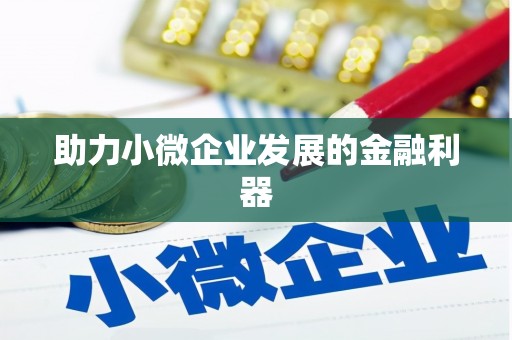 吴起助力小微企业发展的金融利器