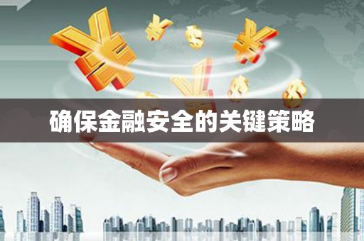 吴起确保金融安全的关键策略